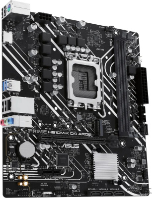 ����������� ����� ASUS PRIME H610M-K D4 ARGB, LGA 1700, Intel H610, mATX, Ret 90MB1HN0-M0EAY0
