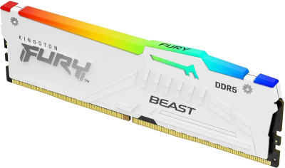 ������ DDR5 16GB 6000MHz Kingston KF560C36BWE2A-16 Fury Beast White Expo RGB RTL