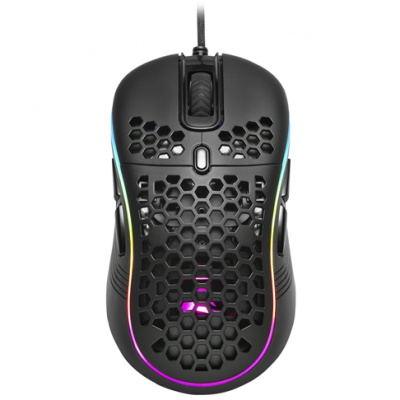 ������� ���� Sharkoon Light2 S  ������ (PixArt PMW 3327, Omron, 8 ������, 6200 dpi, USB, RGB ���������)