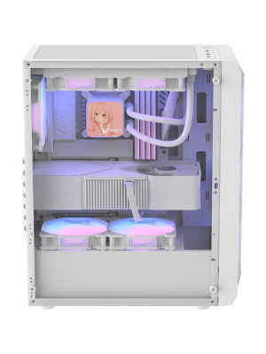������ Formula V Line Air Power G1 White, ATX, USB3.0*1, USB2.0*2, FRONT 3x120mm ARGB, REAR 1x120mm ARGB
