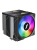 ����� 1STPLAYER CRYO CY12L-D Black / 6HPx6mm, dual tower, 2x120mm ARGB fans, 750-1900 RPM, 57.6 CFM, 38.2 dBA / CY12L-D-BK