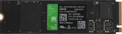���������� SSD 500GB WD Green SN3000, M.2, PCI-E 4.0 x4 (WDS500G4G0E)
