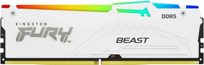 ������ DDR5 32GB 6000MHz Kingston KF560C36BWEA-32 Fury Beast White Expo RTL PC5-48000 CL36 DIMM 288-pin 1.35� dual rank Ret