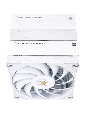 ����� Thermalright Royal Knight 120 White LGA115X/1200/1700/1851/2011/2066 (2x120mm PWM Fan, ������ ���������, 6 ����. ������ 6��) / TRRK120W