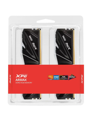 ����������� ������ ADATA ARMAX RGB DDR5 DIMM 32GB 6000MHz 2*16GB 30-40-40 1.4V BLACK DUAL COLOR BOX