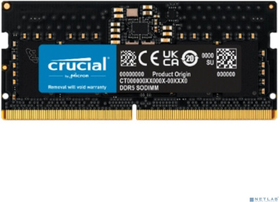 DDR5 Crucial 8Gb 4800MHz CT8G48C40S5 CL40 SO-DIMM