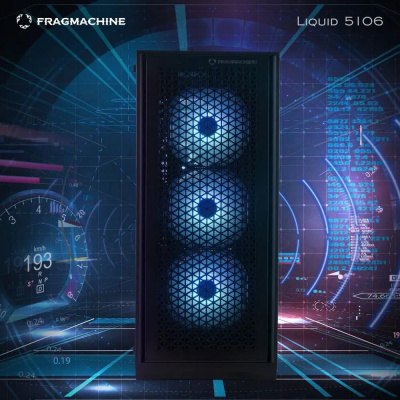 ��������� ���� Fragmachine Liquid 5107, Intel Core i5-13400F/32 �� DDR5/1024 �� SSD/NVIDIA GeForce RTX 4070 (12 ��)/��� ��, ������ (L5134R4070)
