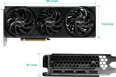 ���������� Palit NVIDIA GeForce RTX 5070 Infinity 3 12��, GDDR7, Ret NE75070019K9-GB2050S
