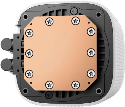 ������� �������� ���������� DeepCool LE360 V2 Pure, LCD, ARGB, �����, retail R-LE360PURE-WHLNMD-G-1