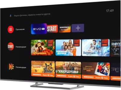 ��������� Haier 55" Smart TV S6 {4K Ultra HD (3840x2160 ����), 144 ��, QLED, Direct LED