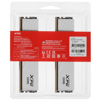 ������ DDR5 2x16GB 6000MHz A-Data AX5U6000C3616G-DTLABWH XPG Lancer Blade RTL PC5-48000 CL36 DIMM ECC 288-pin 1.35� kit dual rank Ret