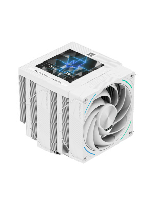 ����� Thermalright Phantom Spirit 120 Vision SNOW (4-pin PWM, LED, 160mm, Ni/CU, 7x6mm, ARGB, 2x120mm, 92CFM, 36dBA, 2150RPM, S:1851, 1700, 1200, 115X, AM5, AM4, white)