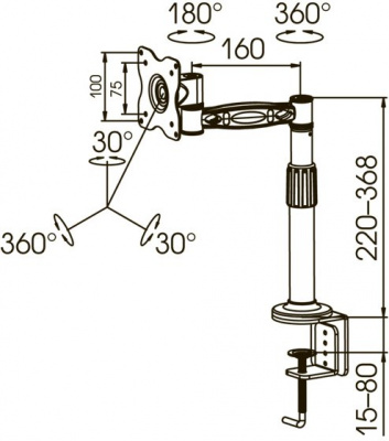    Kromax OFFICE-1  13"-26" max 10   