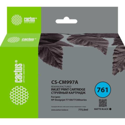 �������� �������� Cactus CS-CM997A �761 ������ ������� (775��) ��� HP DesignJet T7100/�7200