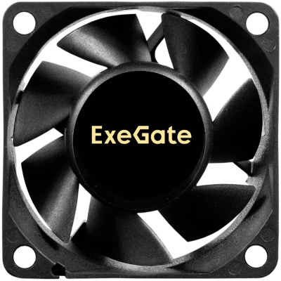 Exegate EX297005RUS ���������� 5� DC ExeGate ExtraSilent ES06025S3P-5 (60x60x25 ��, Sleeve bearing (��������� ����������), 3pin, 2300RMP, 18dBA)