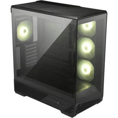 ������ ��� �� MSI MAG PANO 130R PZ 2xUSB 3.2 Gen 1, 1xUSB 3.2 Gen2 Type-C, 3x120mm ARGB Reverse Blade Fan, 1x120mm ARGB Fan, 1 to 3 Fan PWM Splitter, Tempered Glass Window