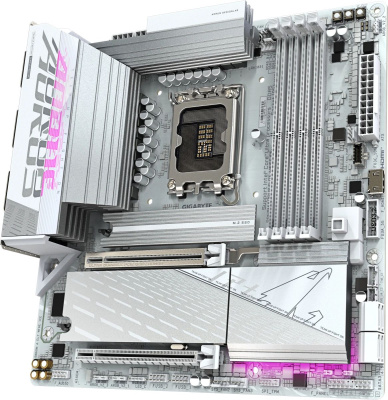 ����������� ����� Gigabyte B860M Aorus Elite WIFI6E ICE, SocketAM5, AMD B850, mATX, Ret