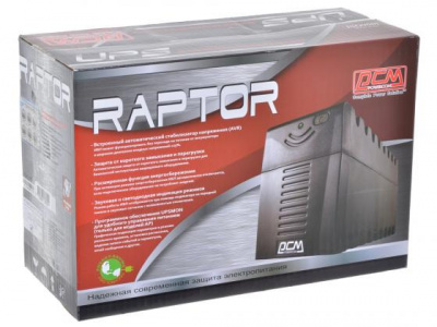 ��� Powercom RPT-1000A Raptor 1000VA/600W AVR 3 IEC