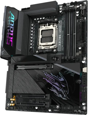 ����������� ����� Gigabyte X870E AORUS PRO X3D, Socket AM5, AMD X870E, ATX, Ret