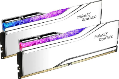 ������ ������ DDR5 G.SKILL TRIDENT Z5 ROYAL NEO RGB 64GB (2x32GB) 6000MHz CL30 (30-36-36-96) 1.40V / F5-6000J3036G32GX2-TR5NS