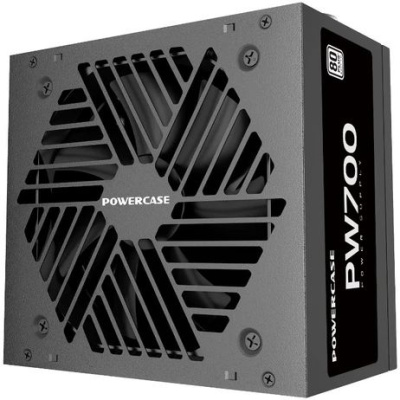 ���� ������� Powercase PW700 (80 Plus, ATX 2.31, 700W, APFC, DC-DC, 120mm Fan)  PS-700W-DC