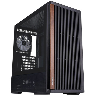 ������ 1STPLAYER WD7 ARGB Black / ATX / 6x120mm ARGB fans / WD7-BK-4FA7-2FA7R