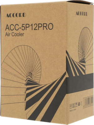 ����� ��� ���������� Accord ACC-5P12PRO ARGB, 4-pin, ARGB, 120��, �����������, brown box