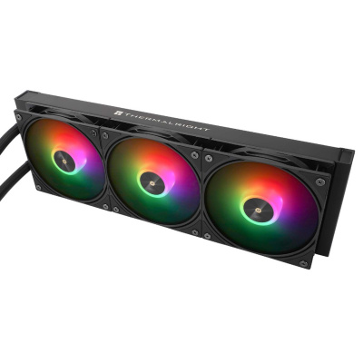 ������� ����������� ���������� Thermalright Frozen Warfram 360 Black ARGB, �������� 360 ��, 2000 ��/���, 23 ���, PWM, ������, ARGB ��������� (F-WFRAME-360-BL-ARGB)