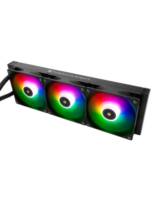 ��� Thermalright Core Vision 360 (360mm, LED, Black, ARGB/ Fans: 3x120mm, 72.37CFM, 27.7dBA, 2000RPM/ Pump height 66mm, Rad thickness 27mm/ S: 1700, 1200, 1851, 115X, 2011, 2066, AM5, AM4)