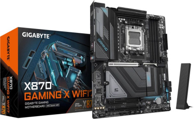 ����������� ����� Gigabyte X870 GAMING X WIFI7 SocketAM5, AMD X870, ATX, Ret