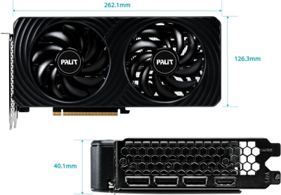 ���������� Palit NVIDIA GeForce RTX 5060 Dual 8Gb (NE75060019P1-GB2063D) , GDDR7, Ret