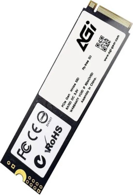 SSD ���������� AGI AI818 AGI2T0G43AI818-CB 2��, M.2 2280, PCIe 4.0 x4, NVMe, M.2