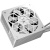 ���� ������� 1STPLAYER ACK STANDARD 650W White / ATX 2.4, APFC, 80 PLUS Standard, Double Forward, Teapo main cap, 140mm fan, non-modular / HA-650AC1-WH