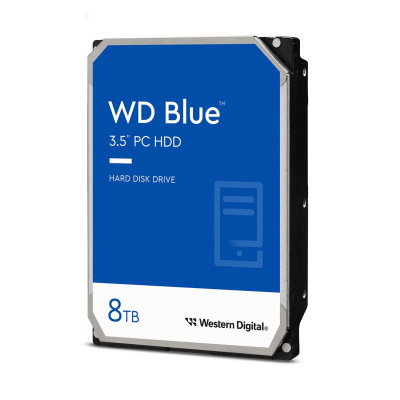 ������� ���� WD SATA-III 8TB WD80EAAZ Desktop Blue (5640rpm) 128Mb 3.5"