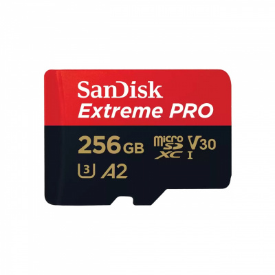 ����� ������ micro SDXC 256Gb Sandisk Extreme Pro UHS-I U3 V30 A2 + ADP (200/140 MB/s)