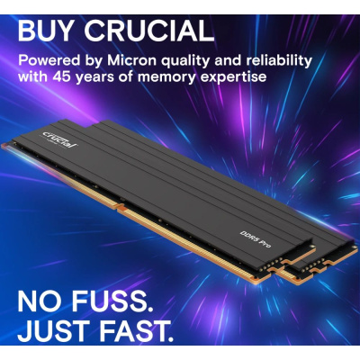 ������ ������ Crucial 32GB DDR5 UDIMM 5600MHz CP2K16G56C46U5 kit 2*16gb, CL46-45-45