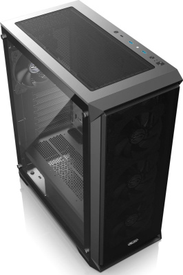 ������ Raijintek Arcadia 41-MS4 Black ��� ��, Midi-Tower 0R20B00267 