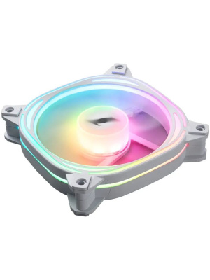 ���������� 1STPLAYER FB7R White / 120mm ARGB 3pin 5V PWM 4pin 12V 600-1800rpm 37.65cfm 38.67dBA / FB7R-WH / BULK