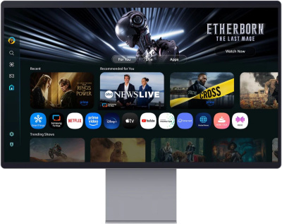 ������� Samsung 32" Smart Monitor M9 LS32FM902SIXCI Ultra HD 4K OLED LED �����������
