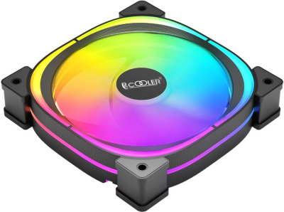 ����� ��� �������/ PCCooler EF120 ARGB BK (120x120x25mm, 4-pin PWM, ARGB, 37.98CFM, 25.7dBA, 1500RPM, Black)