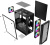 Корпус XASTRA A402M 4FRGB Black A402M-4FC12F-BK Корпус XASTRA A402M 4FRGB Black A402M-4FC12F-BK