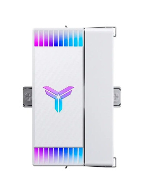 ����� JONSBO CR-1000 MAX V2 Color White LGA1851/1700/1200/115X/AM5/AM4 (TDP 230W, PWM, 120mm Dynamic Multi-Color LED Fan, 6 �������� ������, �����, 4-pin) Retail