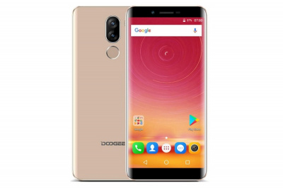  Doogee Doogee X60L Champange Gold, 5.5'' 1280x640, 1.3GHz, 4 Core, 2GB RAM, 16GB, 13Mpix+8Mpix/8Mpix, 2 Sim, 2G, 3G, LTE, BT, Wi-Fi, GPS, Micro-USB, 3300mAh, Android 7.0, 151.970.8 9.35,   