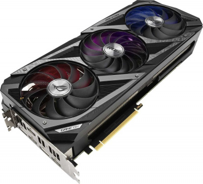  RTX3060 12288Mb ASUS ROG-STRIX-RTX3060-O12G-V2-GAMING GDDR6 192bit 2xHDMI 3xDP LHR RTL