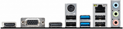 ����������� ����� MSI PRO H610M-G DDR4 Socket 1700, Intel H610, 2xDDR4, PCI-E 4.0, 2xUSB 3.2 Gen1, VGA, HDMI, DisplayPort, mATX