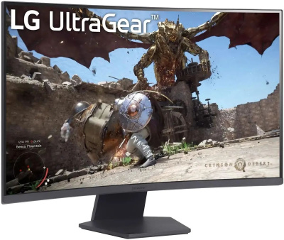 ������� LG 31.5" 32GS60QC-B ������ VA LED