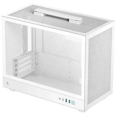 ������ Deepcool CH160 PLUS WH ��� ��, ������� ���� (���������� ������), �����, MICRO ATX/MINI-ITX