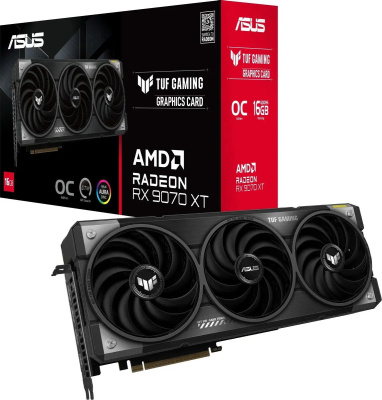 ���������� ASUS AMD Radeon RX 9070XT TUF-RX9070XT-O16G-GAMING 16�� , GDDR6, OC, Ret