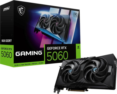 ���������� MSI NVIDIA GeForce RTX 5060 OC 8Gb Gaming (RTX 5060 8G GAMING OC) Ret