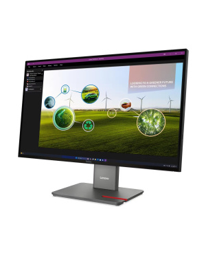������� Lenovo 27" P27q-40, 16:9, IPS, QHD, 6ms, 350cd, 120Hz, HDMI, DP, DP OUT,USB, HAS